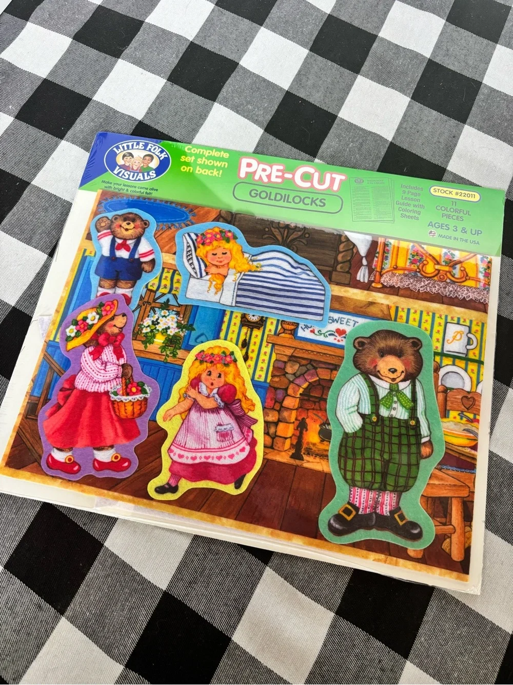 New Goldilocks Felt Storytelling Board and Characters